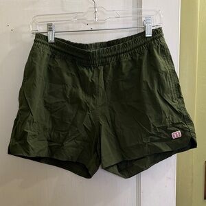 Topo Designs Green Women's Shorts